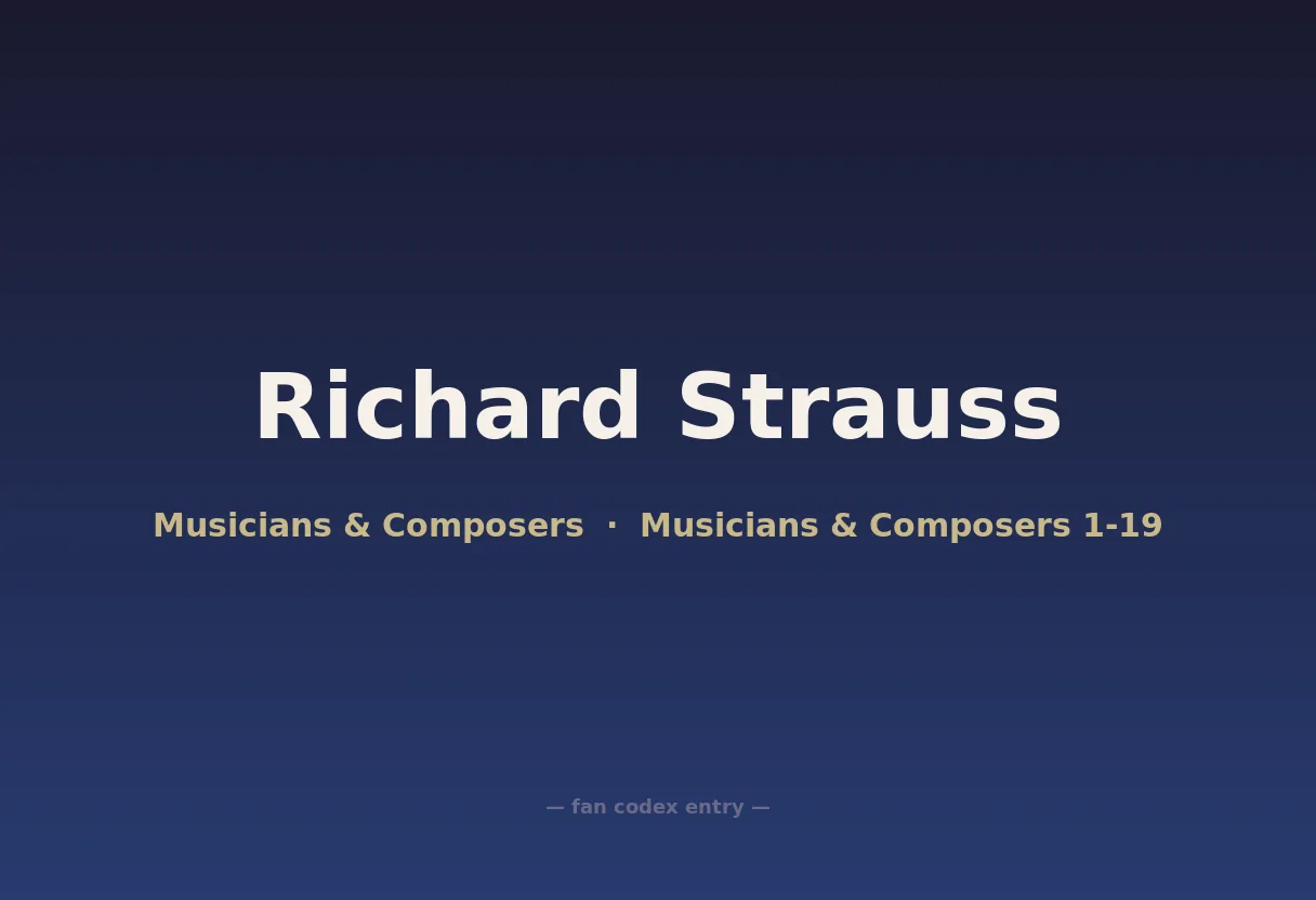 Richard Strauss